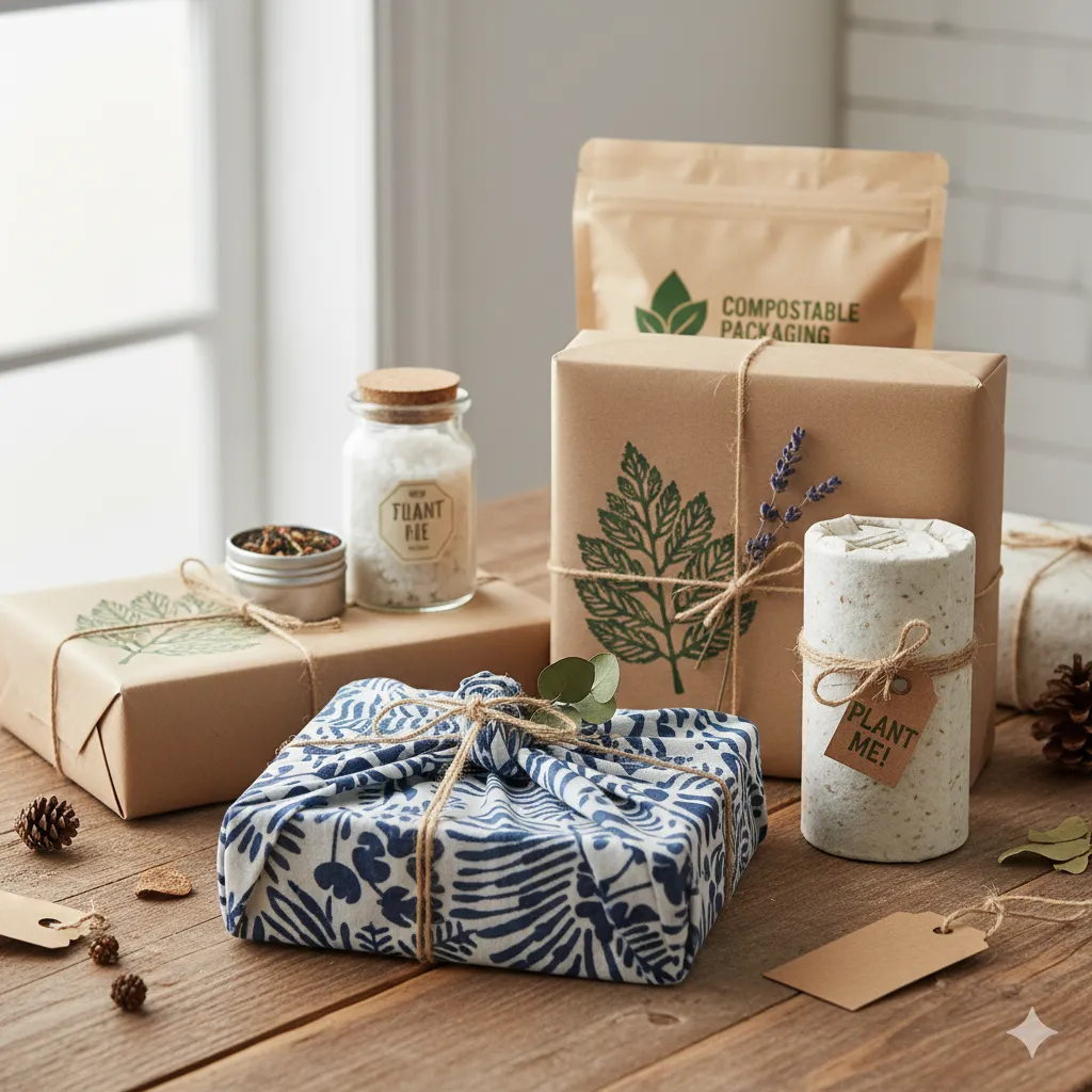 Eco-friendly gift packaging